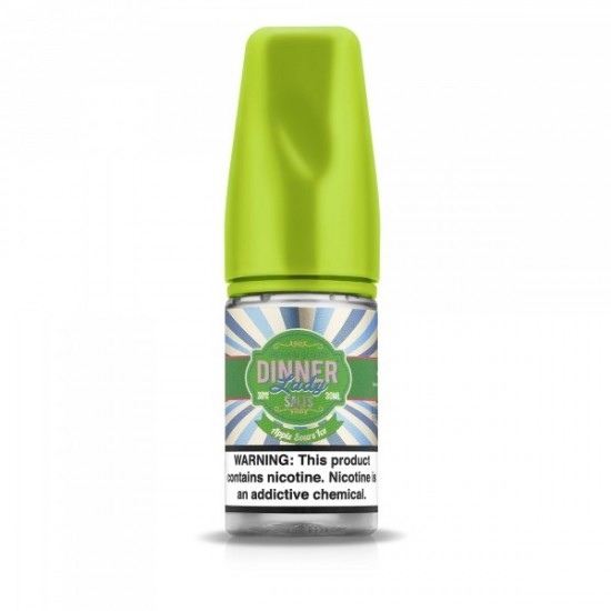 Dinner Lady Apple Sours Ice Salt Likit 30ml