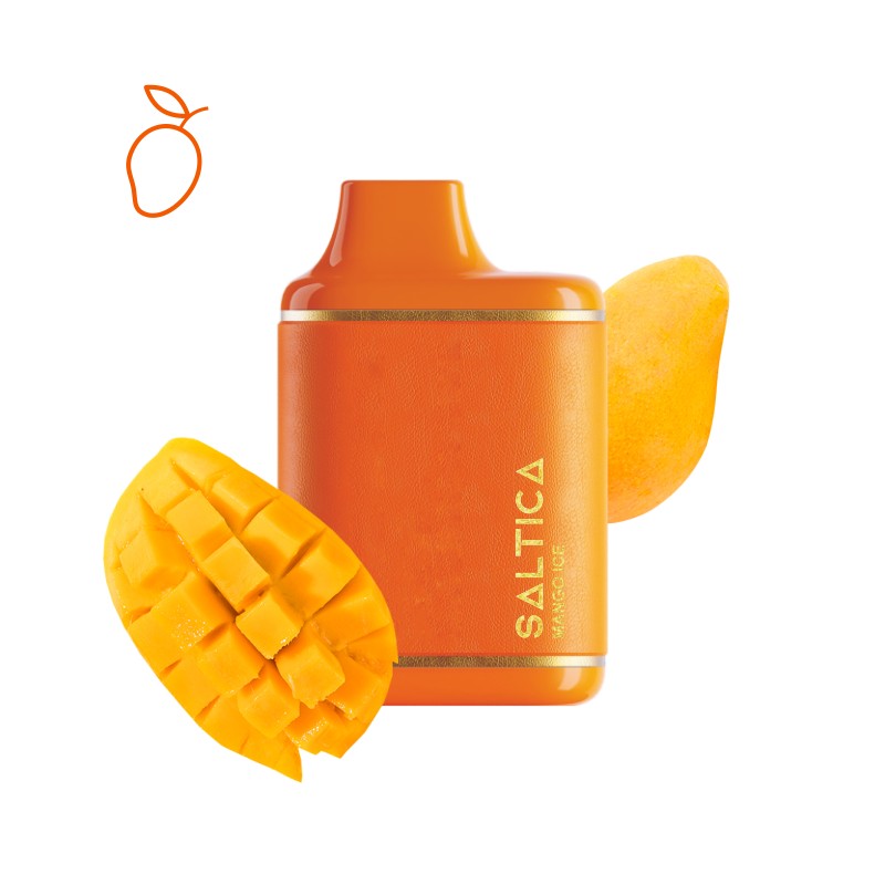 Saltica Leather 7000 Mango Ice Disposable Vape Bar