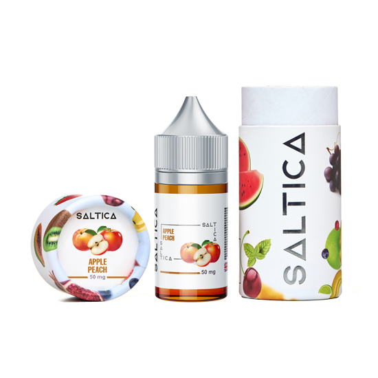 Saltica Apple Peach Salt Likit